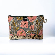Load image into Gallery viewer, Clutch - Happy Floral and Cheetah