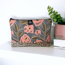 Load image into Gallery viewer, Clutch - Happy Floral and Cheetah