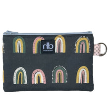 Load image into Gallery viewer, Mini Zip Clutch- Groovy Rainbow