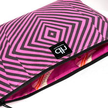 Load image into Gallery viewer, Zipper Pouch - Lazy Stripe
