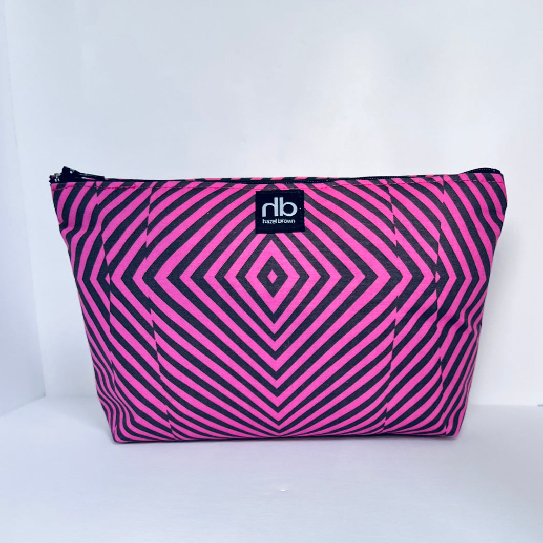 Zipper Pouch - Lazy Stripe