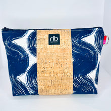 Load image into Gallery viewer, Bundle Bag- Navy Abstract
