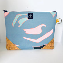 Load image into Gallery viewer, Cork Clutch - Good Vibes
